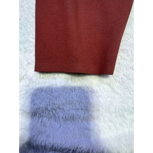 Nike Dri-fit Workout Capri Size Large Compression Weight Lift Yoga NWOT Marroo - Picture 5 of 8